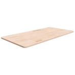vidaXL Wastafelblad 100x50x1,5 cm onbehandeld massief, Huis en Inrichting, Keuken | Keukenelementen, Verzenden, Nieuw