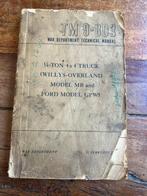US Army Willys Jeep Mechanic Handbook - For Model MB / Ford