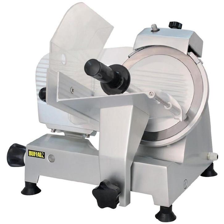 Vleessnijmachine 22cm snijblad | 120W | 445x445x457(h)mm, Zakelijke goederen, Horeca | Keukenapparatuur, Nieuw in verpakking, Verzenden