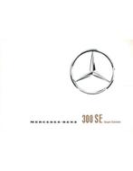 1963 MERCEDES BENZ 300 SE BROCHURE DUITS