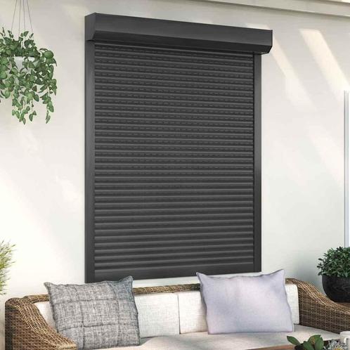 vidaXL Rolluik 120x150 cm aluminium antracietkleurig, Doe-het-zelf en Bouw, Raamkozijnen en Schuifdeuren, Nieuw, Verzenden