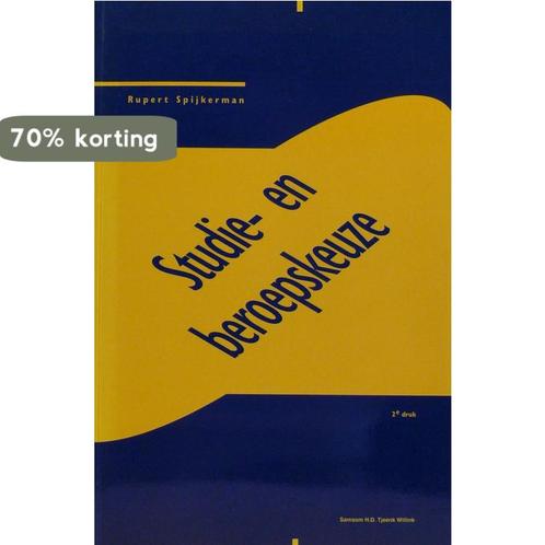 Studie en beroepskeuze 2de druk 9789060927786, Boeken, Studieboeken en Cursussen, Gelezen, Verzenden