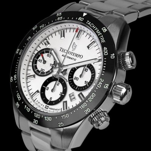 Tecnotempo - Chrono Round Limited Edition - Swiss, Handtassen en Accessoires, Horloges | Heren