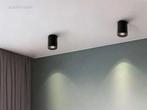 12 x GU10 Opbouwspot Armatuur zwart kantelbaar..., Ophalen, Nieuw