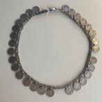 Massieve tailleband Indiana Kamarband in zilver met munten