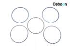 Zuiger Yamaha SRX 600 1985-1997 (SRX600) Ring set, Motoren, Verzenden, Gebruikt
