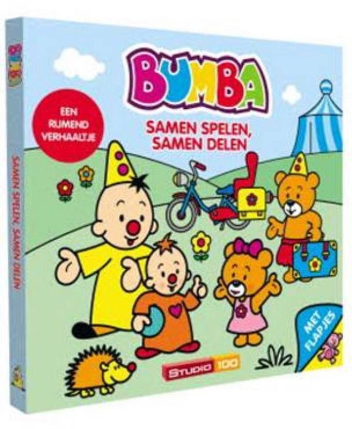 Samen spelen, samen delen / Bumba kartonboek met flapjes, Livres, Livres pour enfants | Jeunesse | 13 ans et plus, Envoi