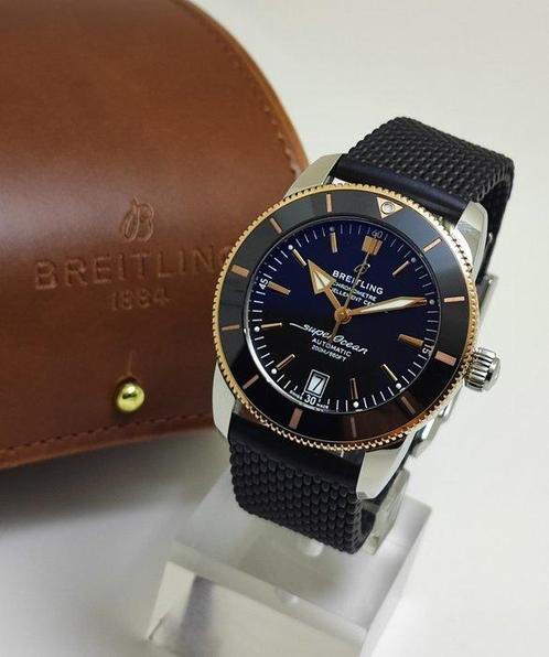 Breitling - Superocean Heritage II Gold/Steel - UB2010 -, Handtassen en Accessoires, Horloges | Heren