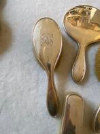 Toiletset (4) - .925 zilver, Antiek en Kunst