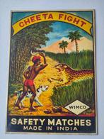 Wimco Cheeta Fight Safety Matches - Zündhölzer - Panneau -