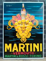 emaille bord Martini - vermouth & rossi - torino, Verzenden