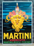 emaille bord Martini - vermouth & rossi - torino, Verzenden, Nieuw
