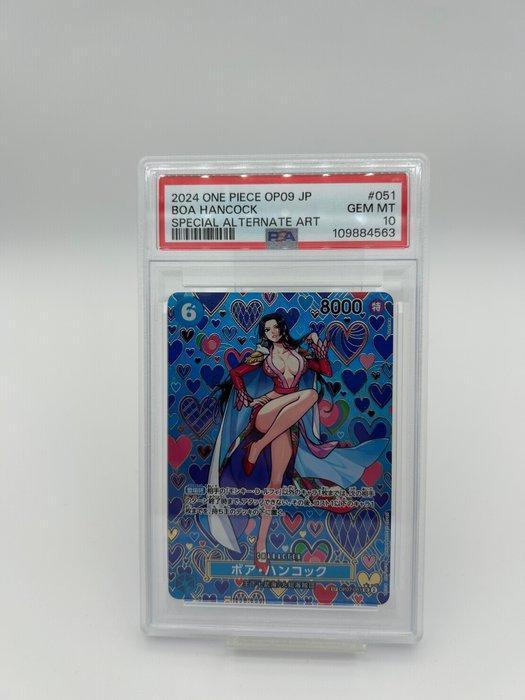 Bandai - 1 Graded card - One Piece - Boa Hancock SP OP07-051, Hobby en Vrije tijd, Verzamelkaartspellen | Overige