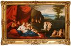 Francesco Albani (1578–1660), Cerchia di - Il riposo di