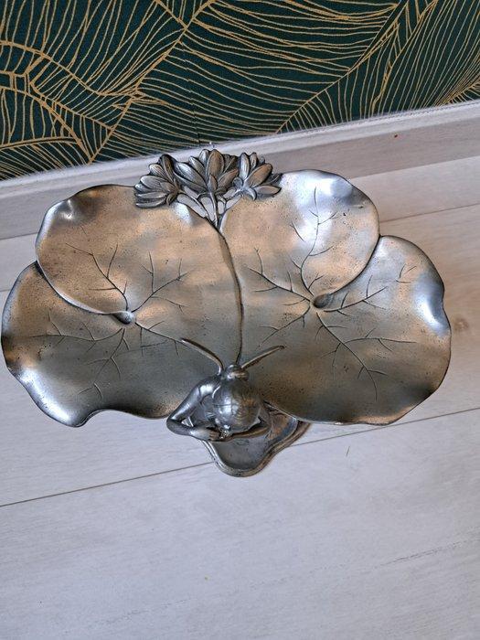 Coen Kurz - Coen Kurz - Assiette de service - Étain, Zinc, Antiek en Kunst, Antiek | Keukengerei
