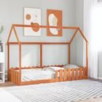vidaXL Bedhuis wasbruin massief grenenhout 90x200 cm, Huis en Inrichting, Verzenden, Nieuw