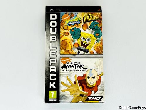 PSP - Double Pack - Spongebob / Avatar, Consoles de jeu & Jeux vidéo, Consoles de jeu | Sony PSP, Envoi