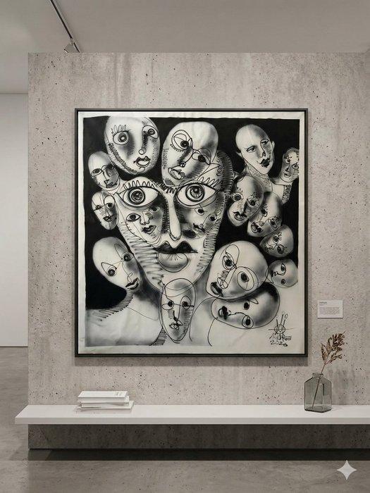 Marco Andolina - Simultaneous Observers, Antiquités & Art, Art | Peinture | Moderne