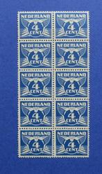 Pays-Bas 1941 - Vliegende Duif Lebeau 4ct en impression en, Gestempeld