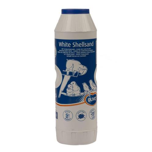 Duvo Wit schelpenzand 2kg, Dieren en Toebehoren, Vogels | Toebehoren, Nieuw