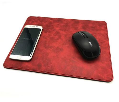 DrPhone MQ PU Muismat + ingebouwde draadloze Qi oplader - 2, Informatique & Logiciels, Tapis de souris, Envoi