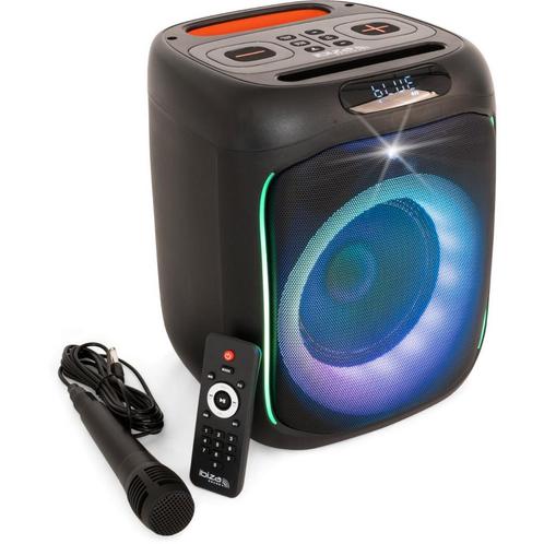 Ibiza Sound Cube180 Bluetooth Speaker Met Microfoon En, Audio, Tv en Foto, Luidsprekerboxen