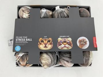 Veiling - Kikkerland Feline Fine Stressballen Cats (15 stuks beschikbaar voor biedingen