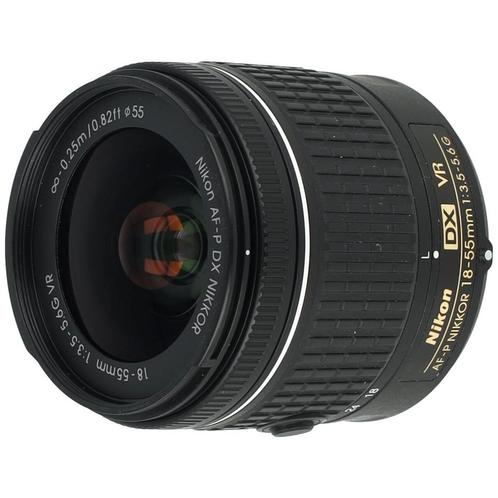 Nikon AF-P 18-55mm F/3.5-5.6G DX VR occasion, Audio, Tv en Foto, Foto | Lenzen en Objectieven, Zo goed als nieuw, Verzenden