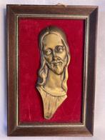 Mermet - Lijst- Prachtige Christus in verguld brons,