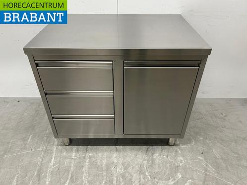 Armoire de travail en acier inoxydable Table de travail, Zakelijke goederen, Horeca | Overige, Verzenden