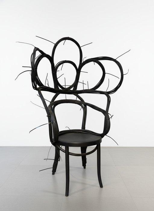 Sjoerd Vroonland - Stoel - rotan - rotan stoel, Antiek en Kunst, Kunst | Designobjecten