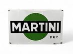 Emaille reclamebord Martini Dry - Reclamebord - Emaille,