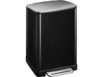 EKO - E-Cube pedaalemmer 40 liter - Stainless steel Plastic, Verzenden, Zo goed als nieuw