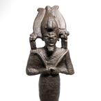 Oud-Egyptisch Brons Figuur van Osiris, Antiek en Kunst