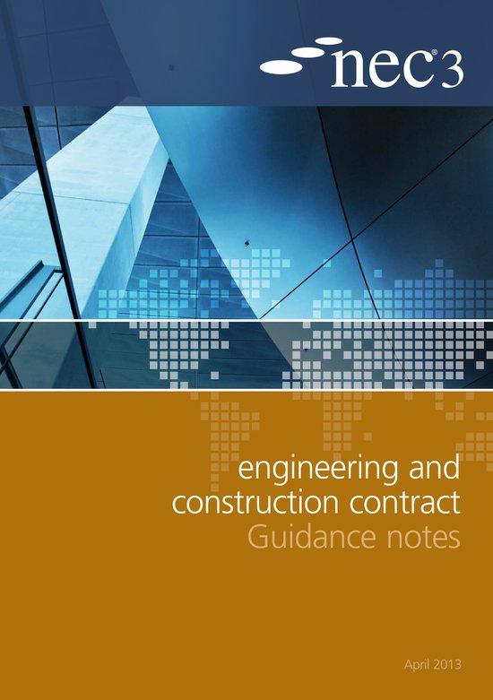NEC3: Engineering and Construction Contract Guidance Notes, Livres, Langue | Anglais, Envoi