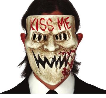 Halloween Horror Kiss Me Masker, Verzenden