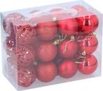 2dekans | Christmas Gifst Kerstballen Set Rood - 24 Stuks, Diversen, Ophalen of Verzenden, Nieuw