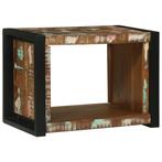 vidaXL Wandkubus 55x35x40 cm Massief Hout Gerecycled, Huis en Inrichting, Badkamer | Badkamermeubels, Verzenden, Nieuw
