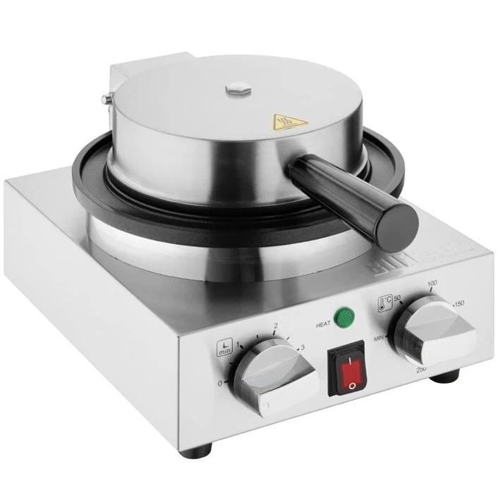 Wafelijzer | Enkel | Belgische Wafels (Ø180mm) | 50°C/250°C, Zakelijke goederen, Horeca | Keukenapparatuur, Nieuw in verpakking