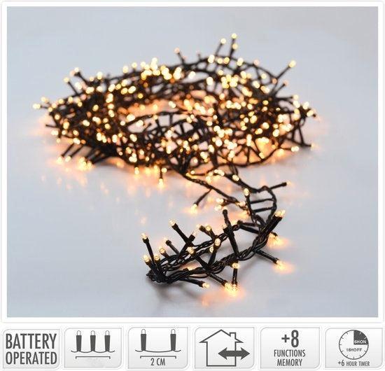 2dekans | Micro Cluster 200 led - 4m - extra warm wit -, Maison & Meubles, Accessoires pour la Maison | Horloges, Enlèvement ou Envoi