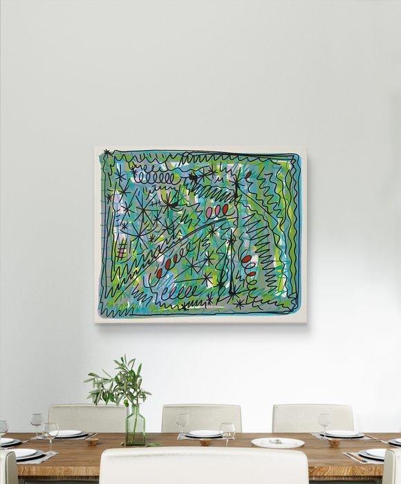 Sergio Romero - Elevación S2, Antiek en Kunst, Kunst | Schilderijen | Modern