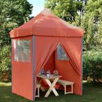 vidaXL Partytent Terracotta 200 x 200 x 306 cm Oxford Stof, Verzenden