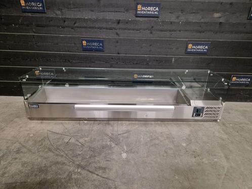 Ecofrost opzet koelvitrine | glas | 1/3 GN | 180 cm, Zakelijke goederen, Horeca | Keukenapparatuur, Gebruikt, Koelen en Vriezen