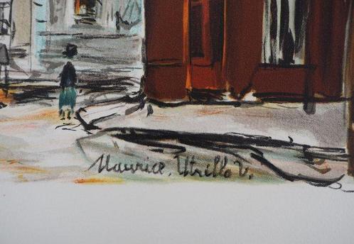 Maurice Utrillo (1883-1955) - Eglise Saint-Pierre, Place du, Antiek en Kunst, Antiek | Overige Antiek