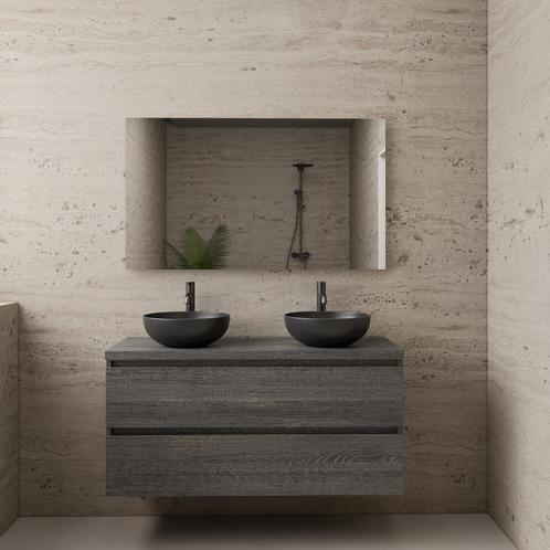 ACTIE BWS Badmeubel | Paris | Frey Oak | 120 cm | met, Doe-het-zelf en Bouw, Sanitair, Bad, Nieuw, Ophalen of Verzenden