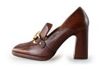 Lodi Loafers in maat 40 Bruin | 5% extra korting, Kleding | Dames, Schoenen, Bruin, Verzenden, Overige typen, Zo goed als nieuw