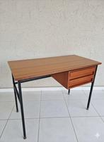 Bureau - laminaat, Teak - Bureau met blad van laminaat en