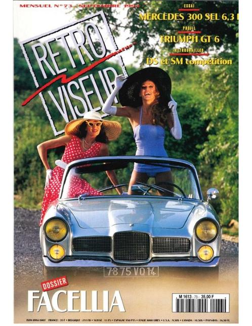 1994 RETROVISEUR MAGAZINE 73 FRANS, Boeken, Auto's | Folders en Tijdschriften, Ophalen of Verzenden