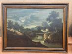 Europese school (XVIII) - NO RESERVE - Pescadores en el, Antiek en Kunst