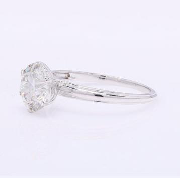 Zonder Minimumprijs - Ring - 14 karaat Witgoud - 2.03ct. tw.